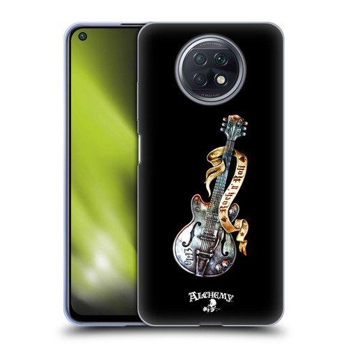 Alchemy Gothic Illustration Rock'it 56 Guitar Soft Gel Case for Xiaomi Redmi Note 9T 5G