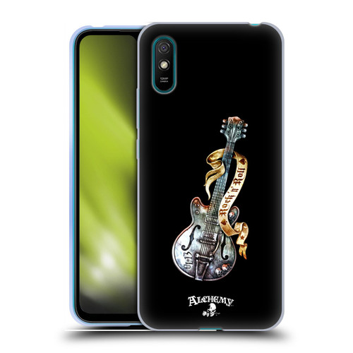 Alchemy Gothic Illustration Rock'it 56 Guitar Soft Gel Case for Xiaomi Redmi 9A / Redmi 9AT