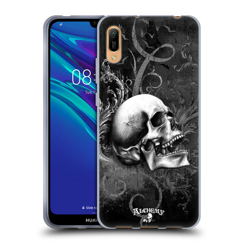 Alchemy Gothic Skull De Profundis Soft Gel Case for Huawei Y6 Pro (2019)