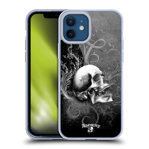 Alchemy Gothic Skull De Profundis Soft Gel Case for Apple iPhone 12 / iPhone 12 Pro