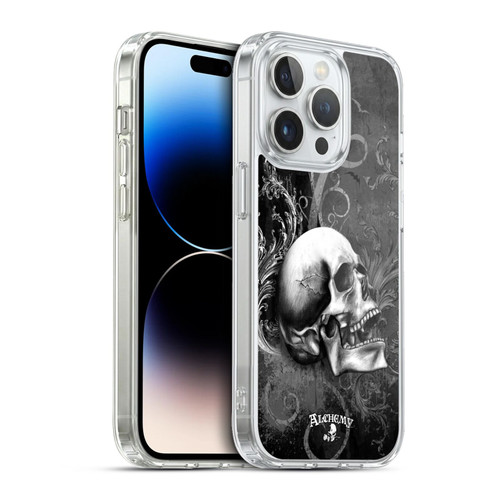 Alchemy Gothic Skull De Profundis Soft Gel Case for Apple iPhone 13 Pro