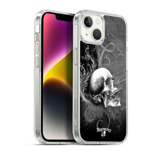 Alchemy Gothic Skull De Profundis Soft Gel Case for Apple iPhone 14 Plus