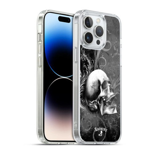 Alchemy Gothic Skull De Profundis Soft Gel Case for Apple iPhone 14 Pro Max
