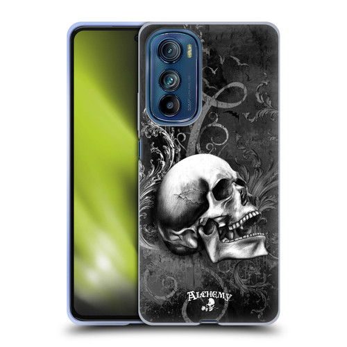 Alchemy Gothic Skull De Profundis Soft Gel Case for Motorola Edge 30