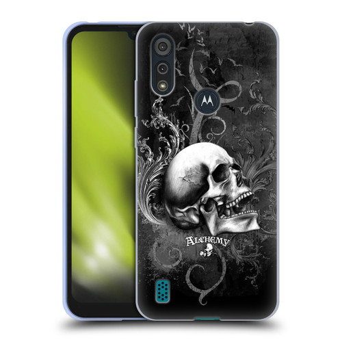 Alchemy Gothic Skull De Profundis Soft Gel Case for Motorola Moto E6s (2020)