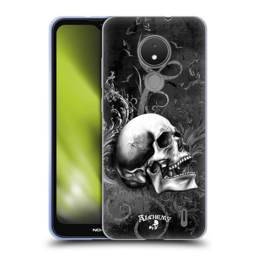Alchemy Gothic Skull De Profundis Soft Gel Case for Nokia C21