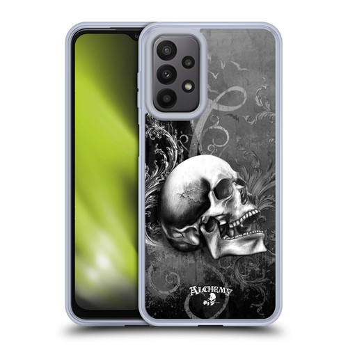 Alchemy Gothic Skull De Profundis Soft Gel Case for Samsung Galaxy A23 / 5G (2022)