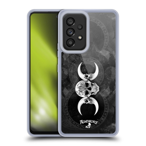 Alchemy Gothic Skull Dark Goddess Moon Soft Gel Case for Samsung Galaxy A53 5G (2022)