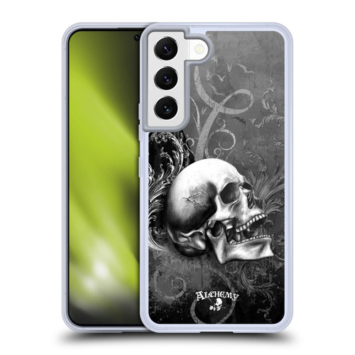 Alchemy Gothic Skull De Profundis Soft Gel Case for Samsung Galaxy S22 5G