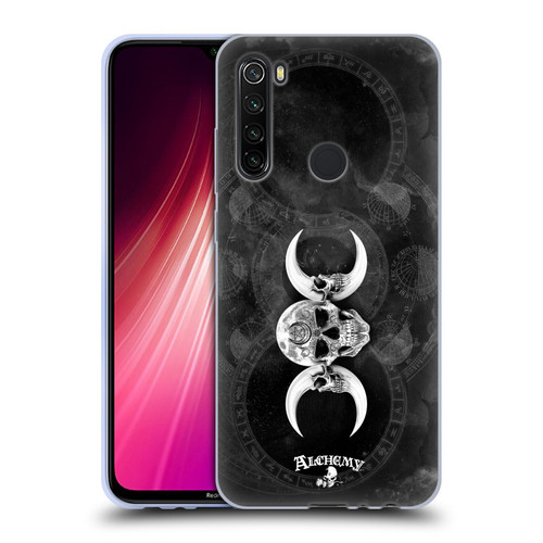 Alchemy Gothic Skull Dark Goddess Moon Soft Gel Case for Xiaomi Redmi Note 8T