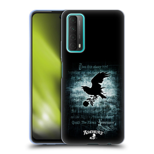 Alchemy Gothic Wing Nevermore Soft Gel Case for Huawei P Smart (2021)