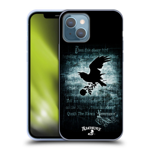 Alchemy Gothic Wing Nevermore Soft Gel Case for Apple iPhone 13