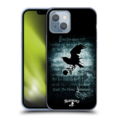 Alchemy Gothic Wing Nevermore Soft Gel Case for Apple iPhone 14