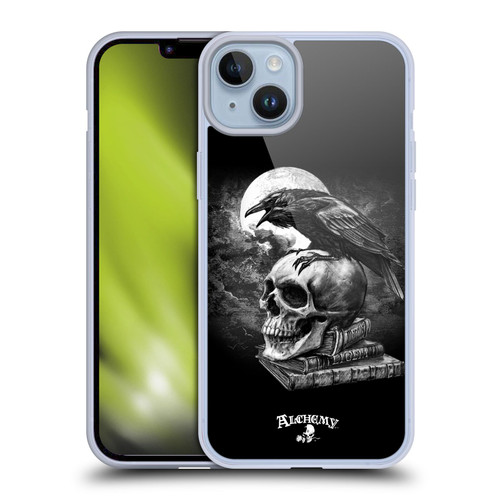Alchemy Gothic Wing Poe's Raven Soft Gel Case for Apple iPhone 14 Plus