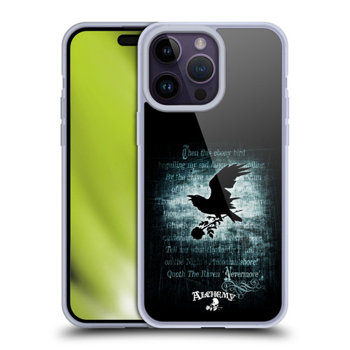 Alchemy Gothic Wing Nevermore Soft Gel Case for Apple iPhone 14 Pro Max