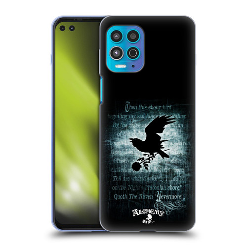Alchemy Gothic Wing Nevermore Soft Gel Case for Motorola Moto G100
