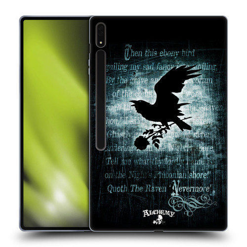 Alchemy Gothic Wing Nevermore Soft Gel Case for Samsung Galaxy Tab S8 Ultra