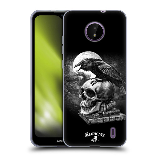 Alchemy Gothic Wing Poe's Raven Soft Gel Case for Nokia C10 / C20