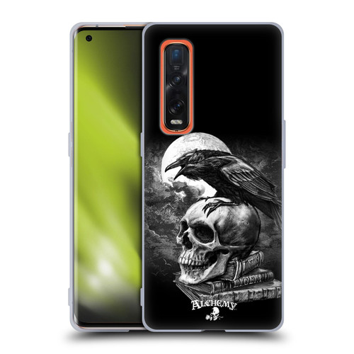 Alchemy Gothic Wing Poe's Raven Soft Gel Case for OPPO Find X2 Pro 5G