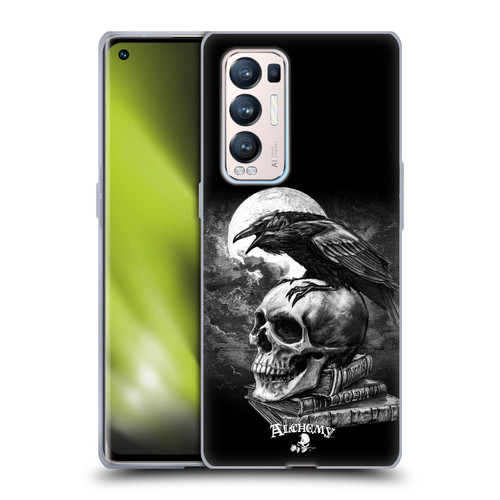 Alchemy Gothic Wing Poe's Raven Soft Gel Case for OPPO Find X3 Neo / Reno5 Pro+ 5G