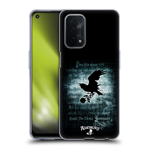 Alchemy Gothic Wing Nevermore Soft Gel Case for OPPO A54 5G