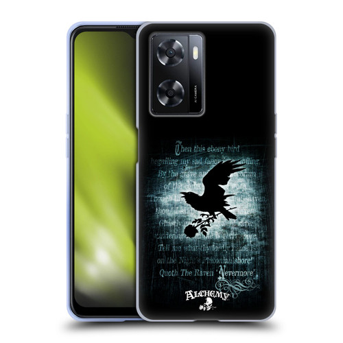 Alchemy Gothic Wing Nevermore Soft Gel Case for OPPO A57s