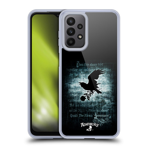 Alchemy Gothic Wing Nevermore Soft Gel Case for Samsung Galaxy A23 / 5G (2022)
