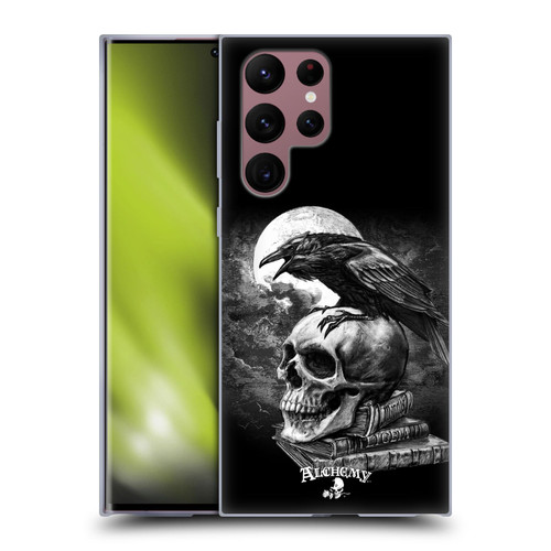 Alchemy Gothic Wing Poe's Raven Soft Gel Case for Samsung Galaxy S22 Ultra 5G