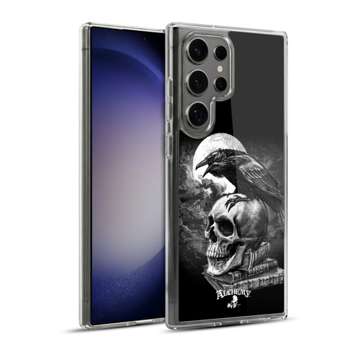 Alchemy Gothic Wing Poe's Raven Soft Gel Case for Samsung Galaxy S23 Ultra 5G