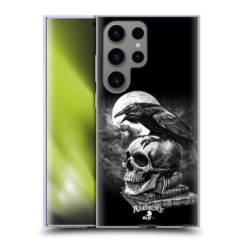 Alchemy Gothic Wing Poe's Raven Soft Gel Case for Samsung Galaxy S23 Ultra 5G