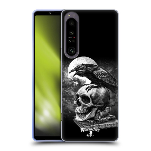 Alchemy Gothic Wing Poe's Raven Soft Gel Case for Sony Xperia 1 IV
