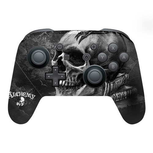 Alchemy Gothic Gothic Poe's Raven Vinyl Sticker Skin Decal Cover for Nintendo Switch Pro Controller