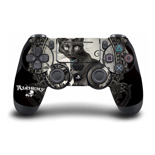 Alchemy Gothic Gothic Paracelsus Cat Vinyl Sticker Skin Decal Cover for Sony DualShock 4 Controller