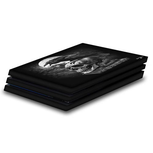 Alchemy Gothic Gothic Poe's Raven Vinyl Sticker Skin Decal Cover for Sony PS4 Pro Console