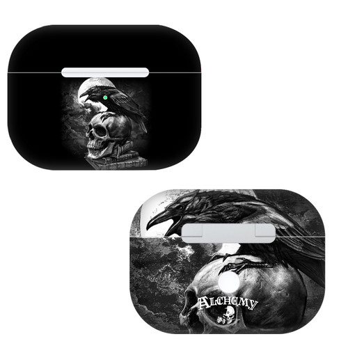Alchemy Gothic Gothic Poe's Raven Vinyl Sticker Skin Decal Cover for Apple AirPods Pro Charging Case