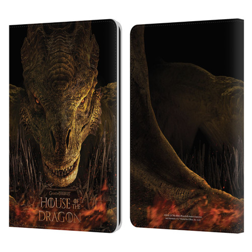 House Of The Dragon: Television Series Art Syrax Poster Leather Book Wallet Case Cover For Amazon Kindle Paperwhite 1 / 2 / 3