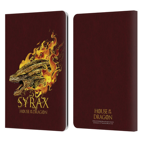 House Of The Dragon: Television Series Art Syrax Leather Book Wallet Case Cover For Amazon Kindle Paperwhite 1 / 2 / 3