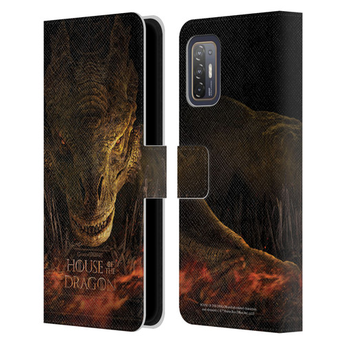 House Of The Dragon: Television Series Art Syrax Poster Leather Book Wallet Case Cover For HTC Desire 21 Pro 5G