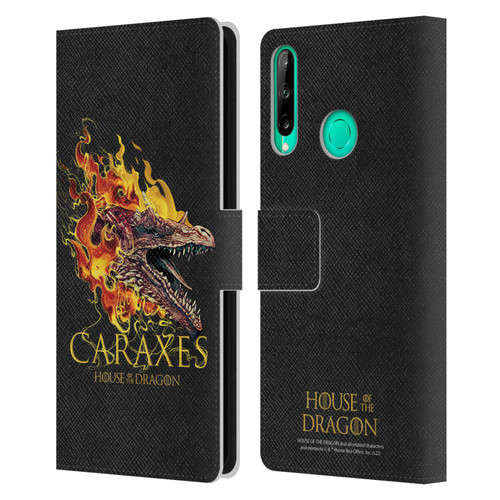 House Of The Dragon: Television Series Art Caraxes Leather Book Wallet Case Cover For Huawei P40 lite E
