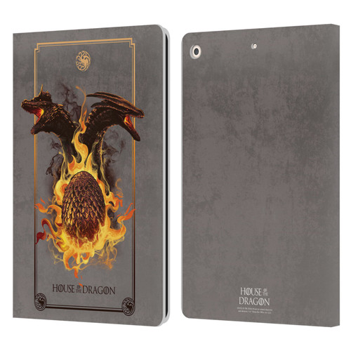 House Of The Dragon: Television Series Art Syrax and Caraxes Leather Book Wallet Case Cover For Apple iPad 10.2 2019/2020/2021