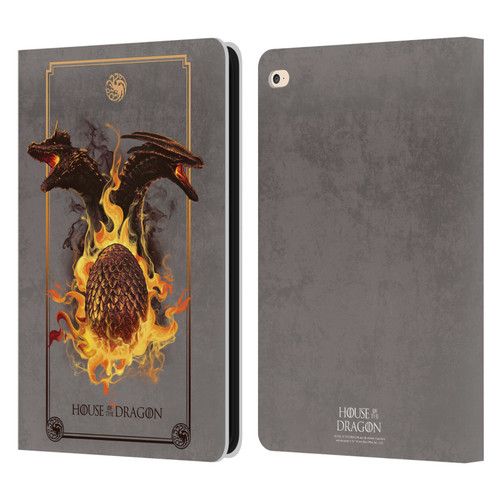 House Of The Dragon: Television Series Art Syrax and Caraxes Leather Book Wallet Case Cover For Apple iPad Air 2 (2014)