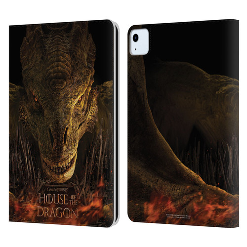 House Of The Dragon: Television Series Art Syrax Poster Leather Book Wallet Case Cover For Apple iPad Air 2020 / 2022