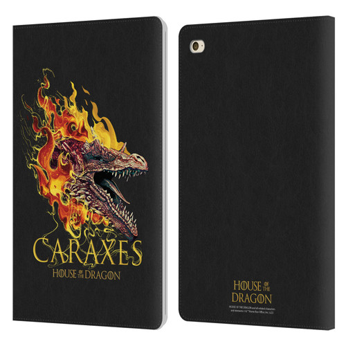 House Of The Dragon: Television Series Art Caraxes Leather Book Wallet Case Cover For Apple iPad mini 4
