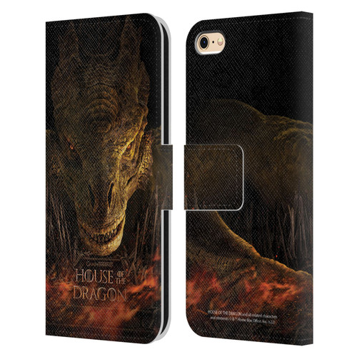 House Of The Dragon: Television Series Art Syrax Poster Leather Book Wallet Case Cover For Apple iPhone 6 / iPhone 6s