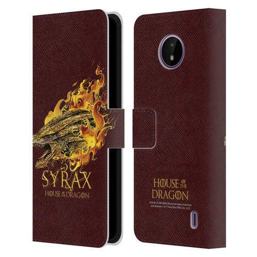 House Of The Dragon: Television Series Art Syrax Leather Book Wallet Case Cover For Nokia C10 / C20
