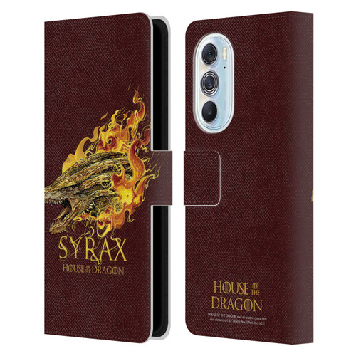 House Of The Dragon: Television Series Art Syrax Leather Book Wallet Case Cover For Motorola Edge X30