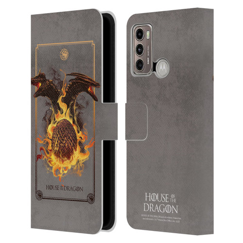 House Of The Dragon: Television Series Art Syrax and Caraxes Leather Book Wallet Case Cover For Motorola Moto G60 / Moto G40 Fusion