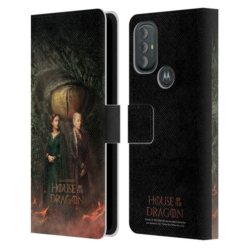 House Of The Dragon: Television Series Art Poster Leather Book Wallet Case Cover For Motorola Moto G10 / Moto G20 / Moto G30