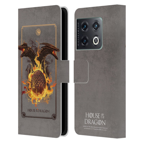 House Of The Dragon: Television Series Art Syrax and Caraxes Leather Book Wallet Case Cover For OnePlus 10 Pro