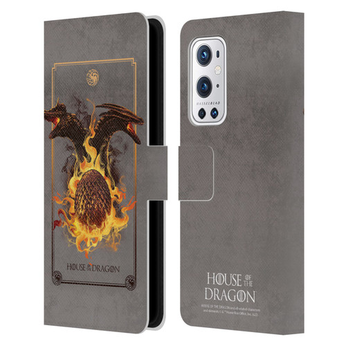 House Of The Dragon: Television Series Art Syrax and Caraxes Leather Book Wallet Case Cover For OnePlus 9 Pro